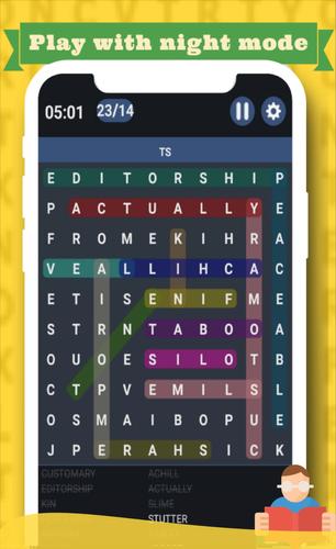 Classic Word Search Puzzle ကိုဖန်သားပြင်3