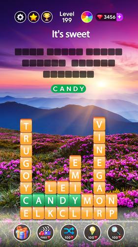 Word Vistas- Stack Word Search captura de pantalla 1