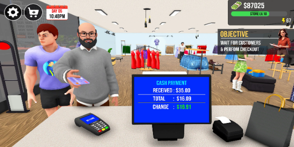 My Clothing Store Simulator 3d ကိုဖန်သားပြင်2