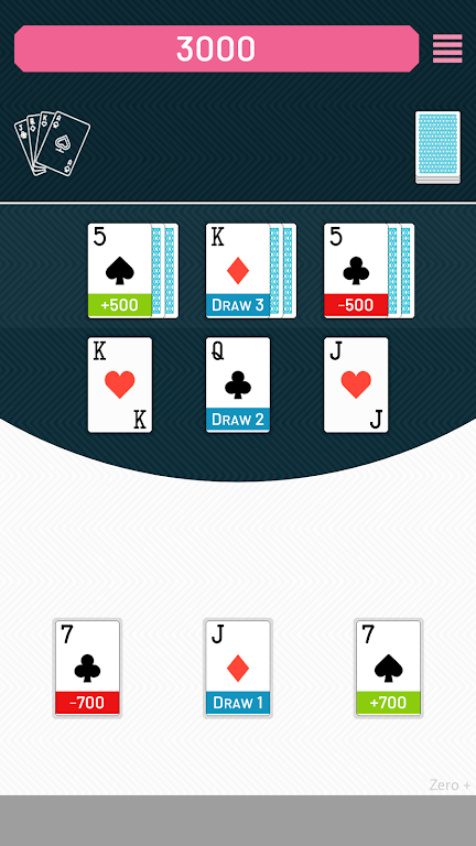 9-Draw: Poker Solitaire Puzzle屏幕截圖2
