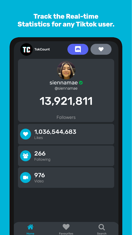 ภาพหน้าจอ TokCount - TikTok Live Counter 2