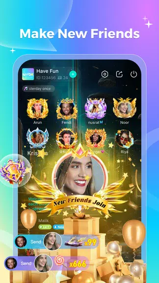 Wyak-Voice Chat&Meet Friends应用截图第2张