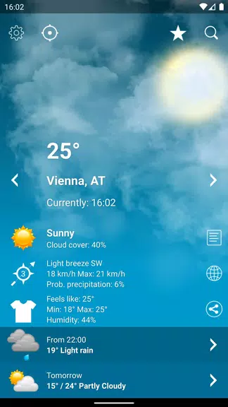 Weather XL Austria PRO屏幕截圖1