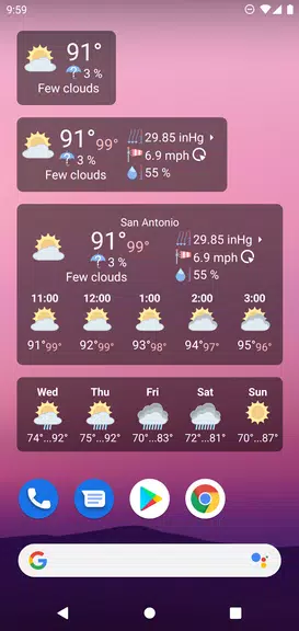 WhatWeather - Weather Station स्क्रीनशॉट 1