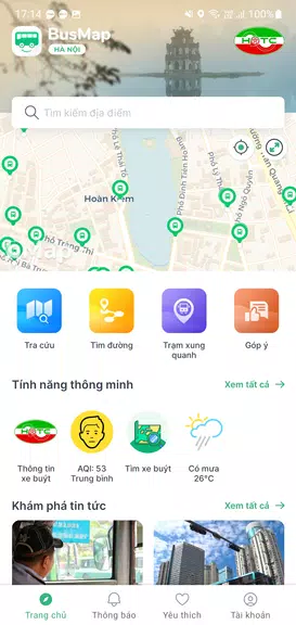 BusMap Hà Nội zrzut ekranu 2