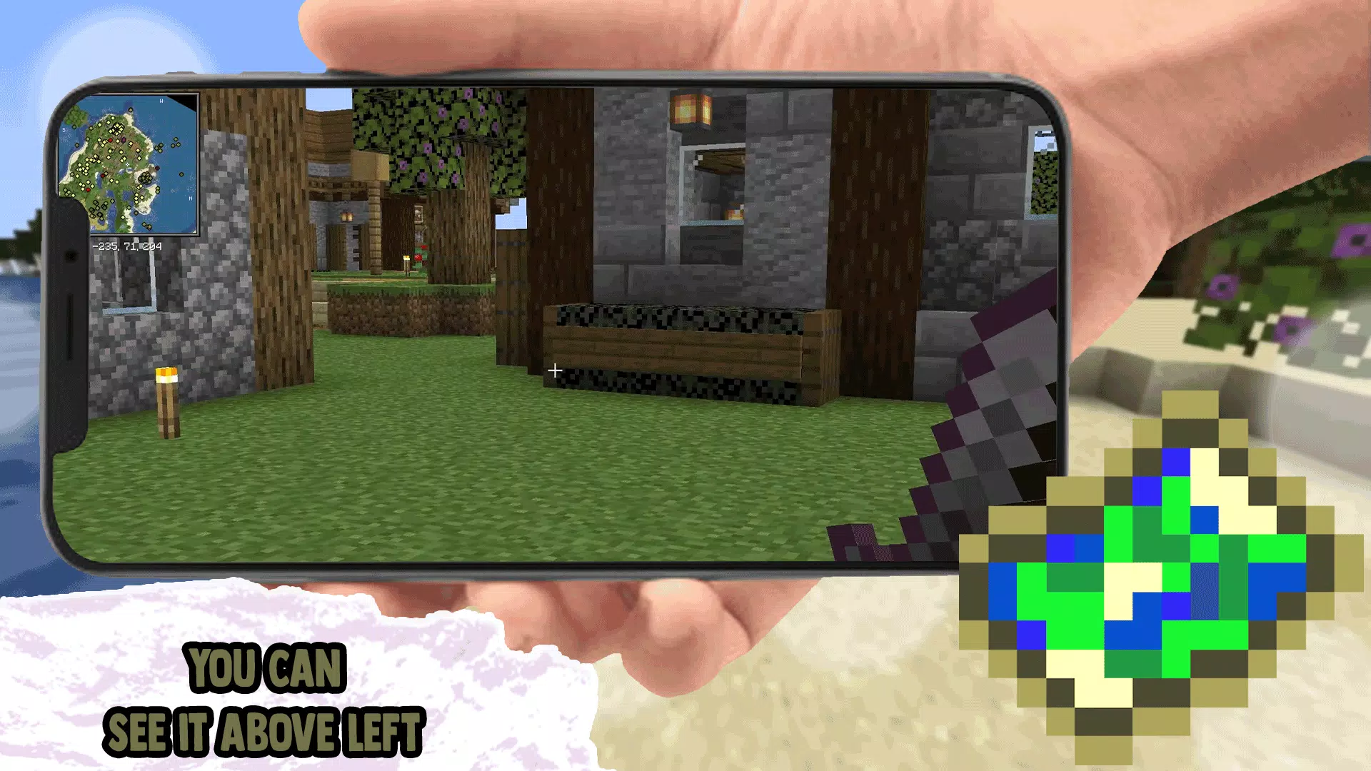 Minimap Mod Addons for MCPE Screenshot 1