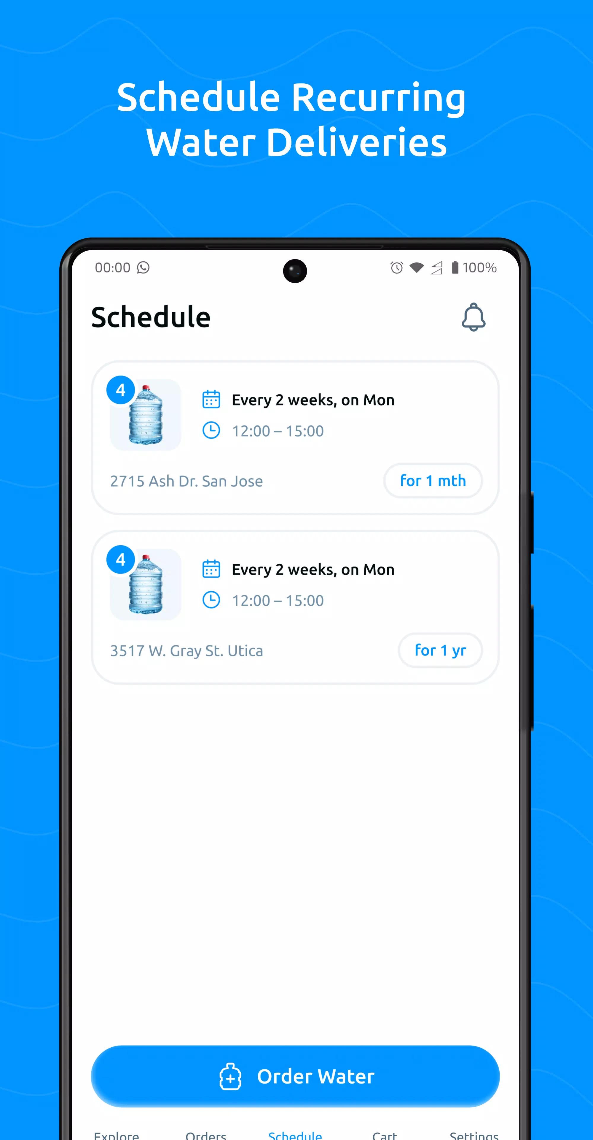 Water Delivery Screenshot 4