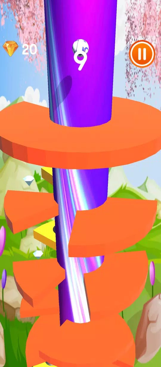 Screenshot Tower Jumping ball 3