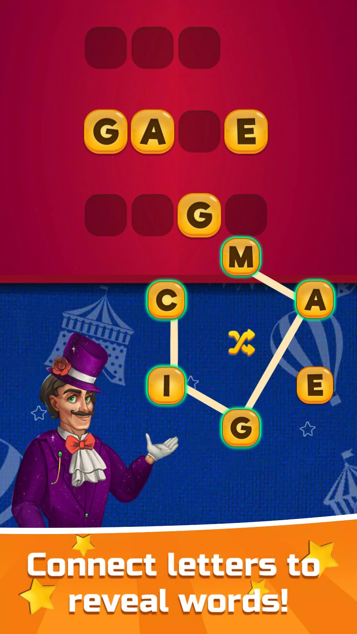 Circus Words: Magic Puzzle Screenshot 3