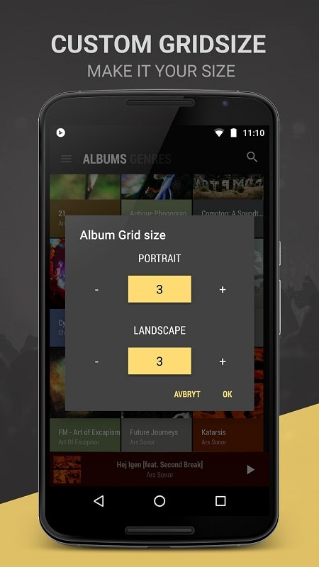 BlackPlayer EX Music Player screenshot 3