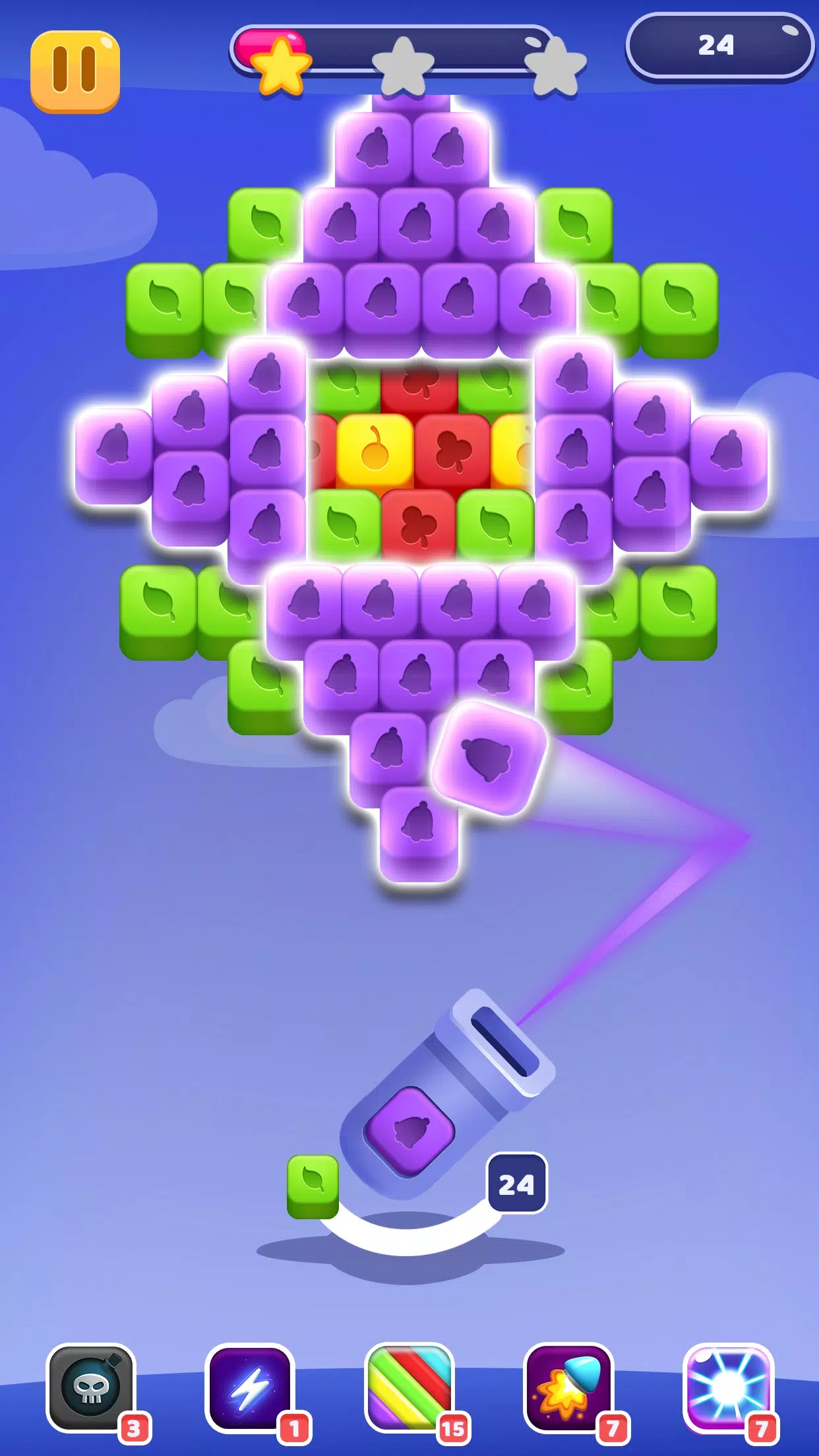 Bubble Shooter Rainbow 2024 ảnh chụp màn hình 2