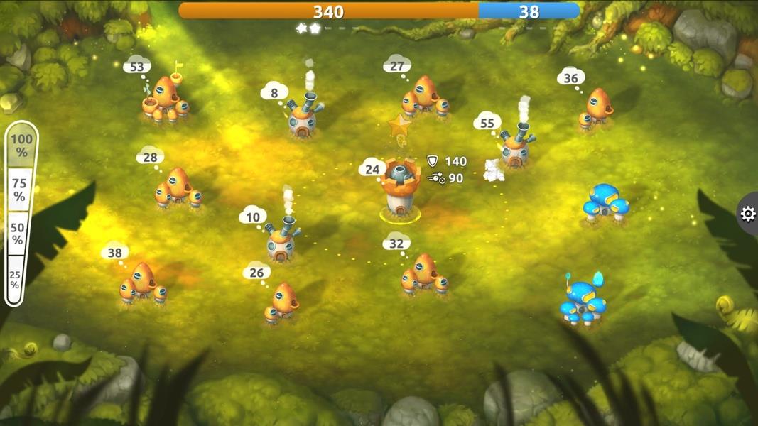 Mushroom Wars 2: RTS Strategy ảnh chụp màn hình 4