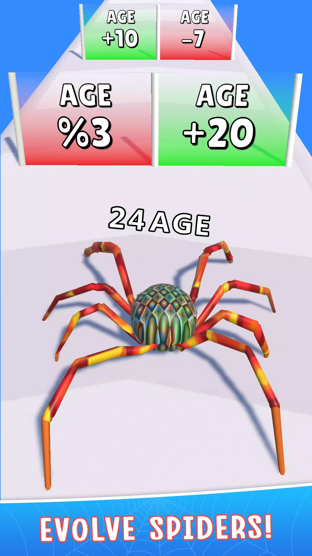 Spider Run: Spider Evolution স্ক্রিনশট 1