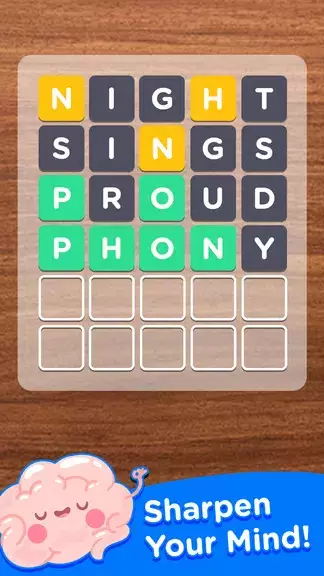 Wordle Jumble Word Puzzle ảnh chụp màn hình 2