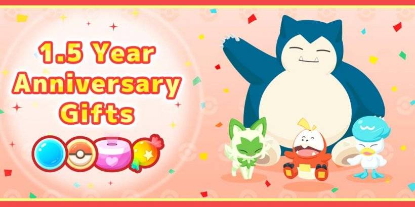 Pokemon Sleep is giving away 1.5-year anniversary gifts for sleepy researchers until April