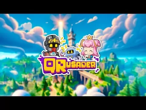 QRusader gameplay screenshot showing dungeon exploration