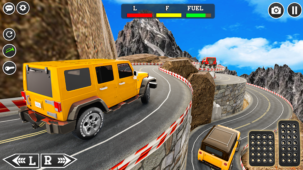 4x4 Mountain Climb Car Games屏幕截圖1