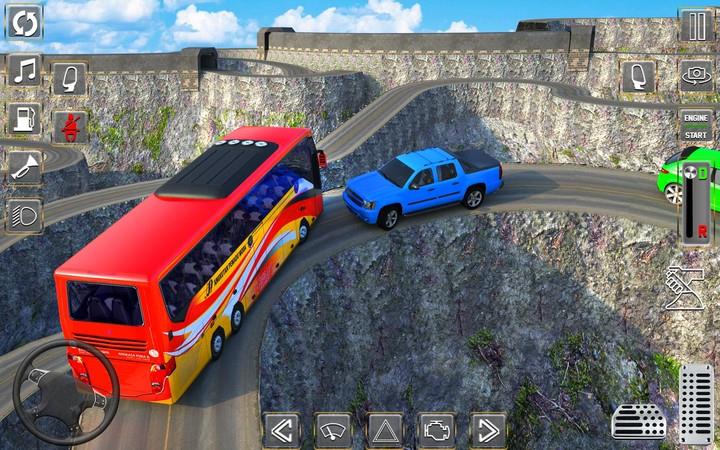 Uphill Offroad Bus Simulator स्क्रीनशॉट 3