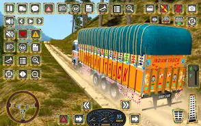 Offroad Cargo Truck Driving 3D screenshot 1