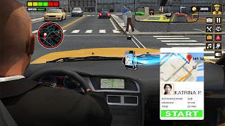 US Taxi Car Driving Gamesスクリーンショット3