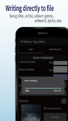 ภาพหน้าจอ TK Music Tag Editor 2