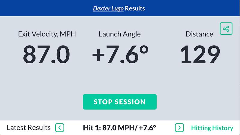 SmartPitch Speed Gun w Hitting Скриншот 2