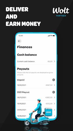 Wolt Courier Partner Capture d'écran 1