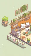 Meow Meow Cafe: Idle food Bar экрана 3