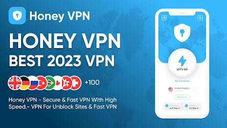 Honey VPN - Fast & Secureスクリーンショット1