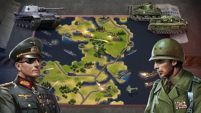 WW2: World War Strategy Games экрана 4