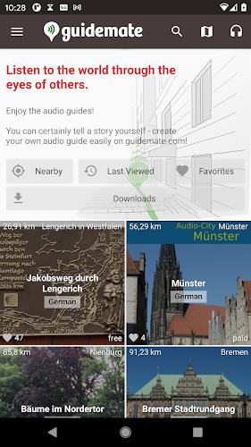 guidemate Audioguide-Plattform屏幕截圖4