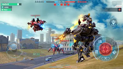 ภาพหน้าจอ War Robots Multiplayer Battles 4