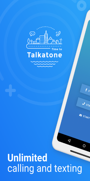 Talkatone. Llamadas y textos captura de pantalla 2