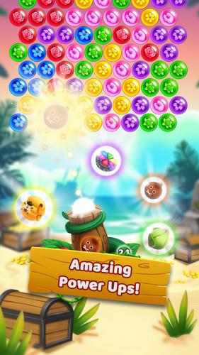 Bubble Shooter - Flower Games 스크린 샷 2