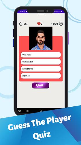 Cricket Quiz Game屏幕截圖1