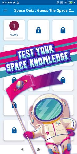 space quiz games captura de pantalla 2