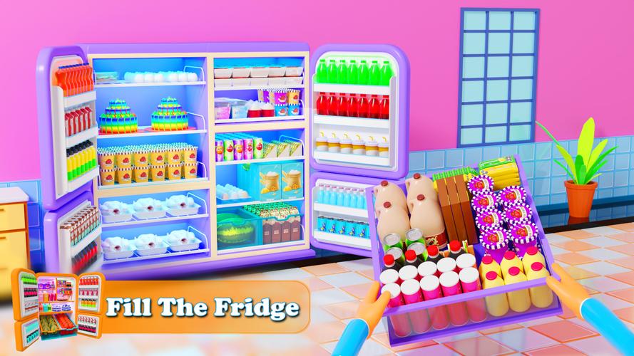 Fill The Fridge Organizer Game屏幕截圖1