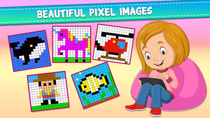 Pixel Art Coloring Games屏幕截圖1