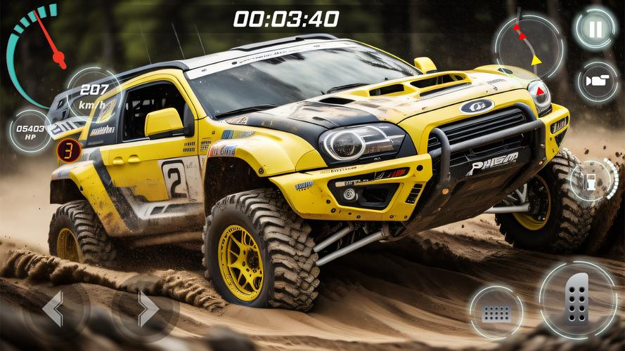Offroad Mud Truck Game Offline ekran görüntüsü 3