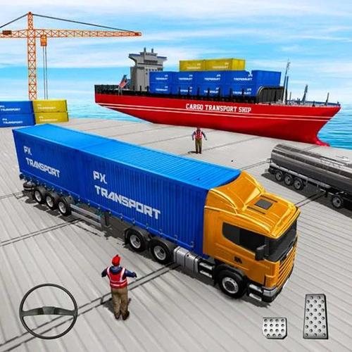 Cargo Transport Truck Driving screenshot 1