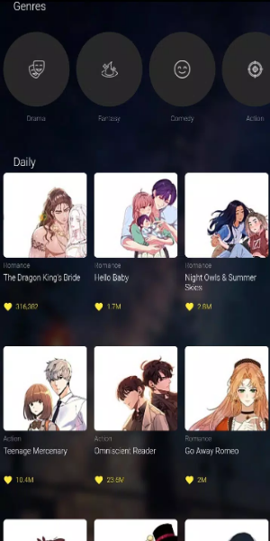 Asurascans - Manga Reader Art应用截图第2张