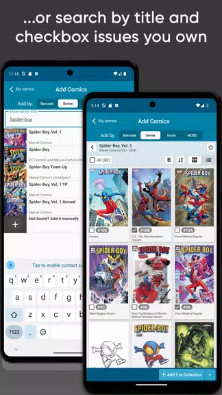 CLZ Comics - base de données Capture d’écran2