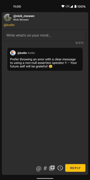 Albatross for Twitter captura de pantalla 1