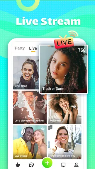 ภาพหน้าจอ Ola Party - Live, Chat & Party 2