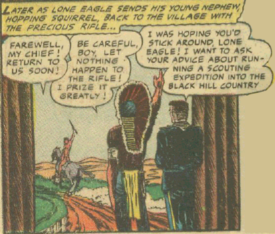 Screenshot Lone Eagle eComic 3