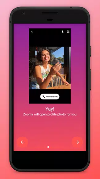 Zoomy for Instagram - Big HD profile photo picture Screenshot 3