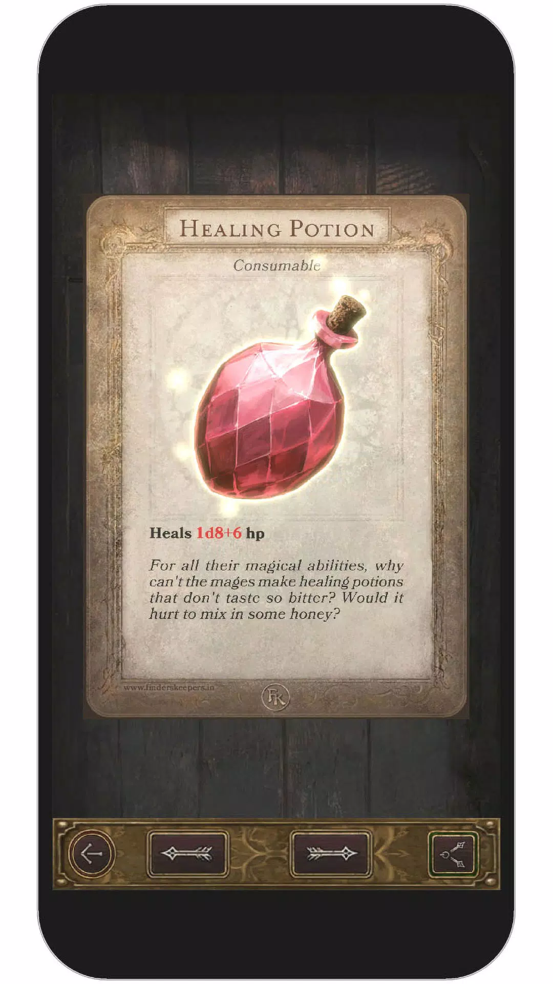 Finders Keepers RPG Companion ảnh chụp màn hình 4