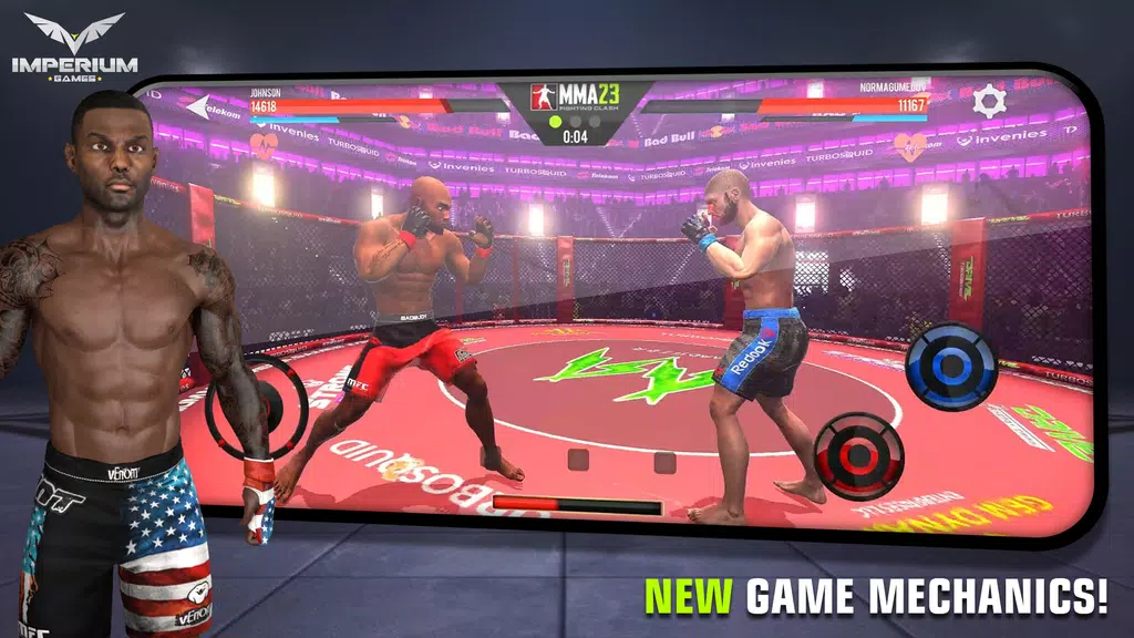 ภาพหน้าจอ MMA - Fighting Clash 23 1