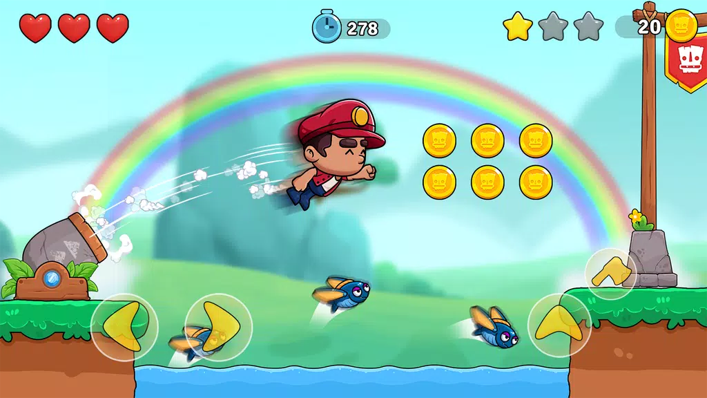 ภาพหน้าจอ Super Jungle Bros: Tribe Boy 1