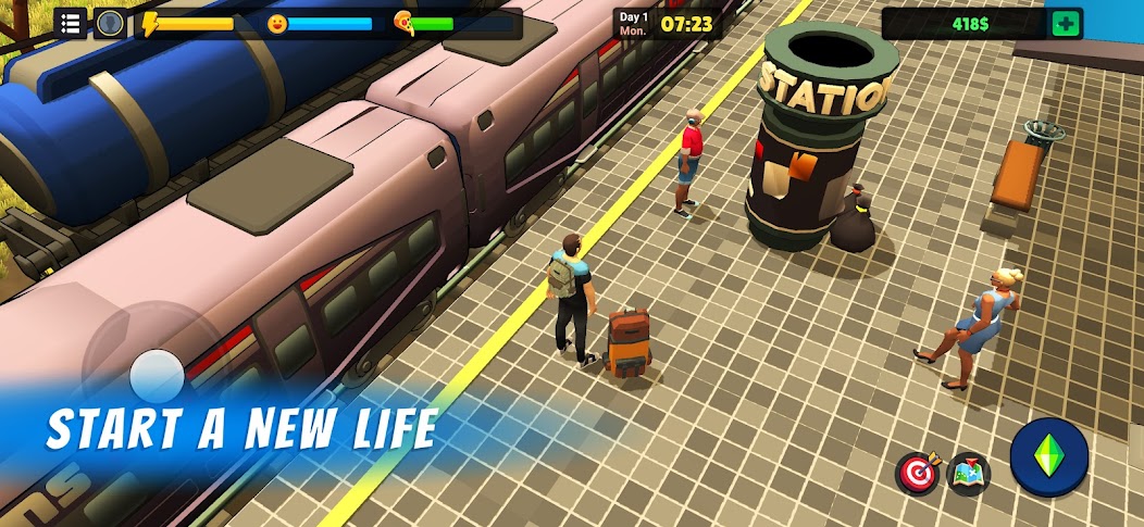 L.A. Story - Life Simulator স্ক্রিনশট 1